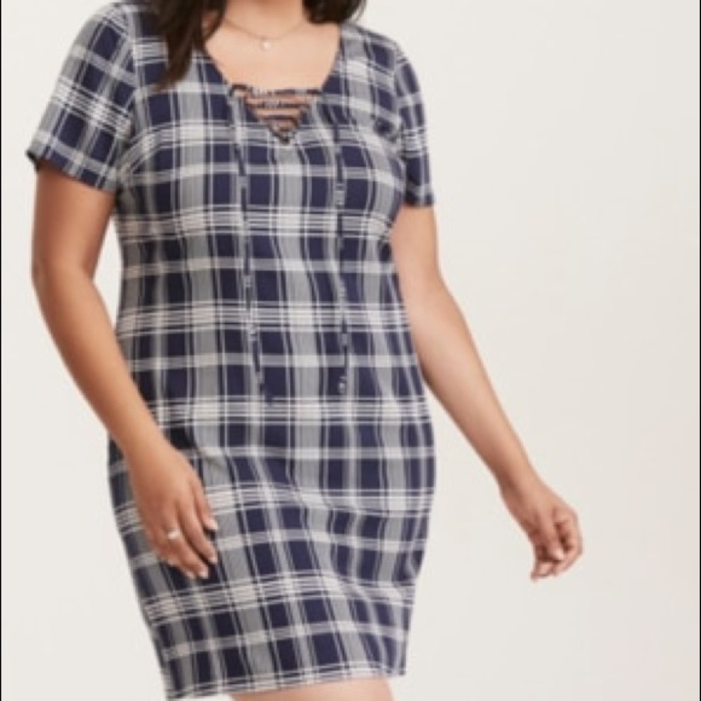 Plaid dress